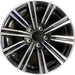 21" LEXUS LX570 19 , 21x8.5, , machined black Original OEM Wheel Rim - Front View