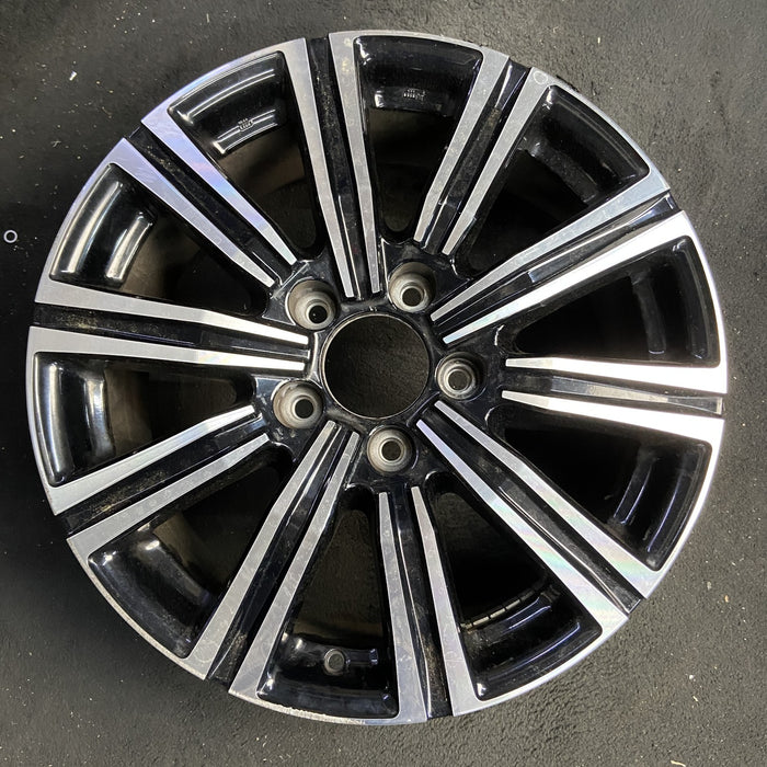 21" LEXUS LX570 19 , 21x8.5, , machined black Original OEM Wheel Rim - Additional View