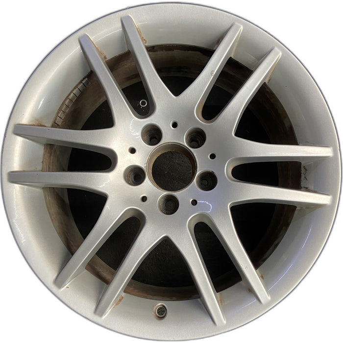 17" MERCEDES CLK 08-09 209 Type; CLK350, 17x8.5 , 12 spoke Original OEM Wheel - Front View