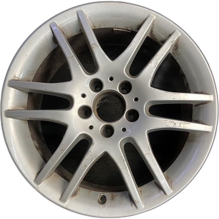 17" MERCEDES CLK 08-09 209 Type; CLK350, 17x7.5 , 12 spoke Original OEM Wheel - Front View