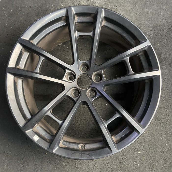20" CHALLENGER 17-19 20x9.5, 5 spoke, double spoke , black Original OEM Wheel - Additional View