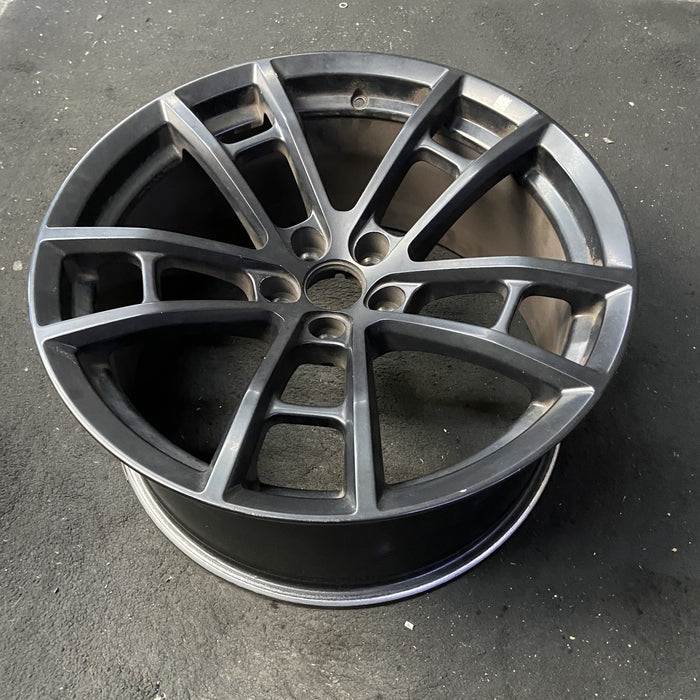 20" CHALLENGER 17-19 20x9.5, 5 spoke, double spoke , black Original OEM Wheel - View 8
