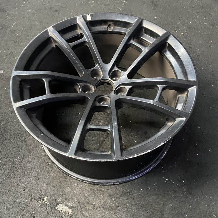 20" CHALLENGER 17-19 20x9.5, 5 spoke, double spoke , black Original OEM Wheel - View 8