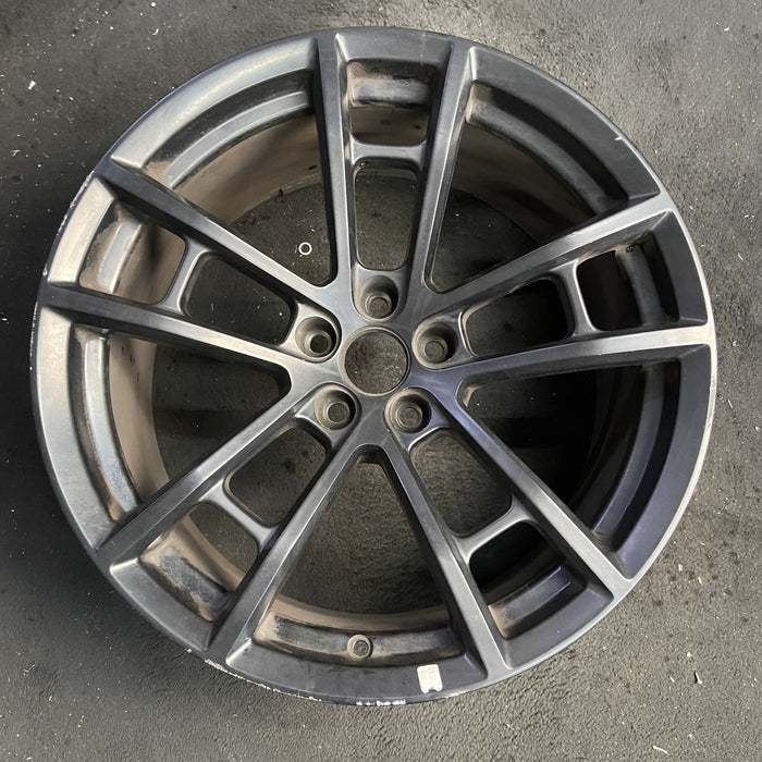20" CHALLENGER 17-19 20x9.5, 5 spoke, double spoke , black Original OEM Wheel - Additional View