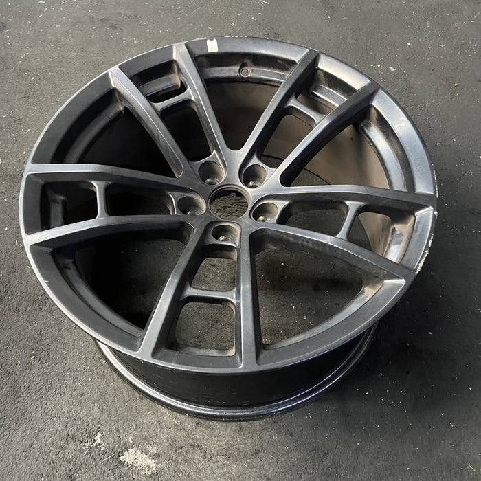 20" CHALLENGER 17-19 20x9.5, 5 spoke, double spoke , black Original OEM Wheel - View 8