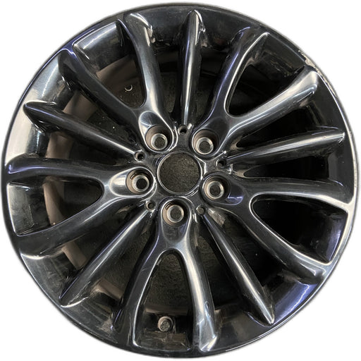 17" CLUBMAN 16-17 17x7.5, Y spoke, black Original OEM Wheel Rim - Front View