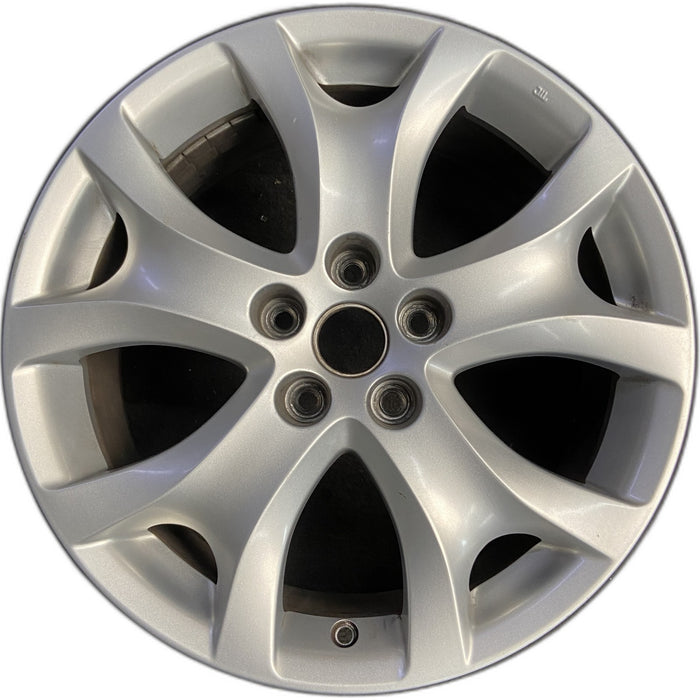 18" MAZDA CX-9 11-15 aluminum, 18x7.5 Original OEM Wheel Rim - Front View