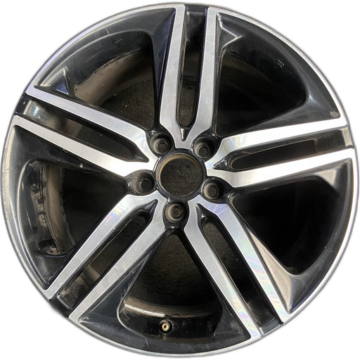 19" ACCORD 16-17 19x8 , factory Original OEM Wheel Rim - Front View