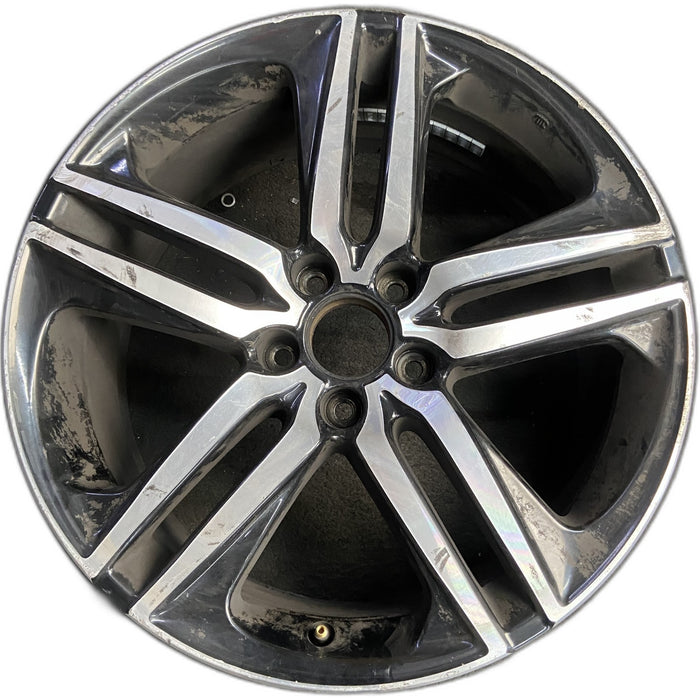 19" ACCORD 16-17 19x8 , factory Original OEM Wheel Rim - Front View