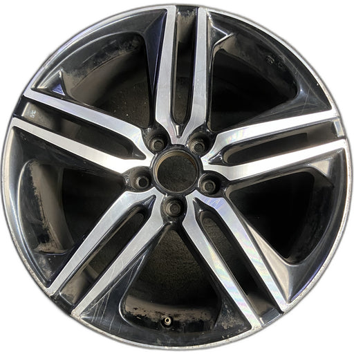 19" ACCORD 16-17 19x8 , factory Original OEM Wheel Rim - Front View
