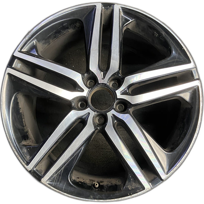 19" ACCORD 16-17 19x8 , factory Original OEM Wheel Rim - Front View