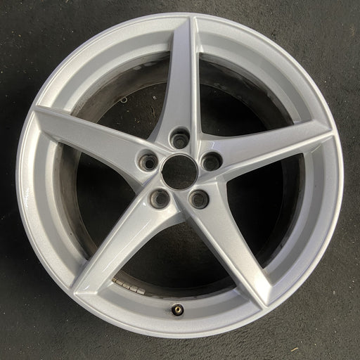 18" AUDI A5 18 18x8.5 , 5 spoke, twisted spoke Original OEM Wheel Rim - Additional View