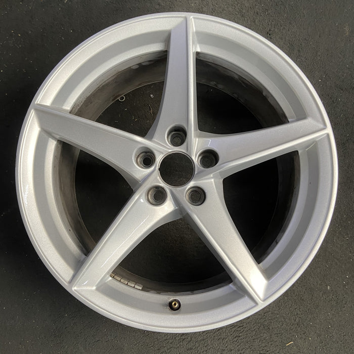 18" AUDI A5 18 18x8.5 , 5 spoke, twisted spoke Original OEM Wheel Rim - Additional View