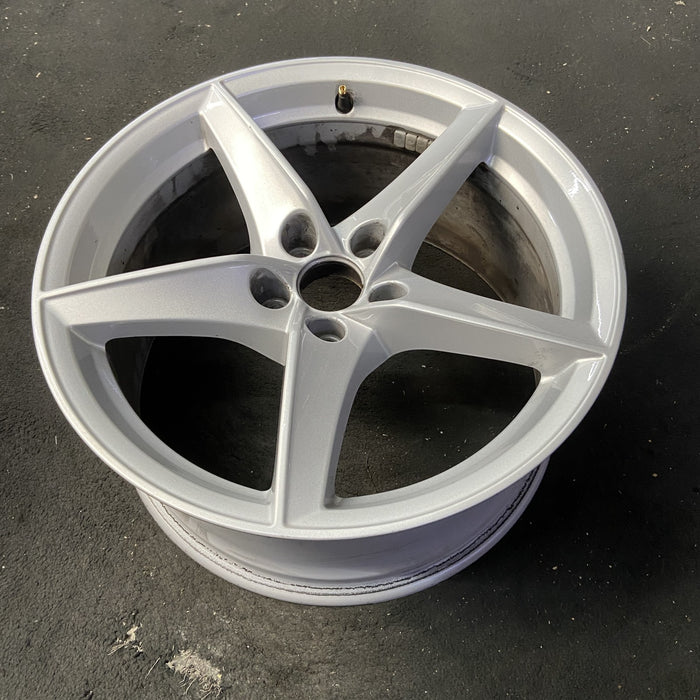 18" AUDI A5 18 18x8.5 , 5 spoke, twisted spoke Original OEM Wheel Rim - View 8