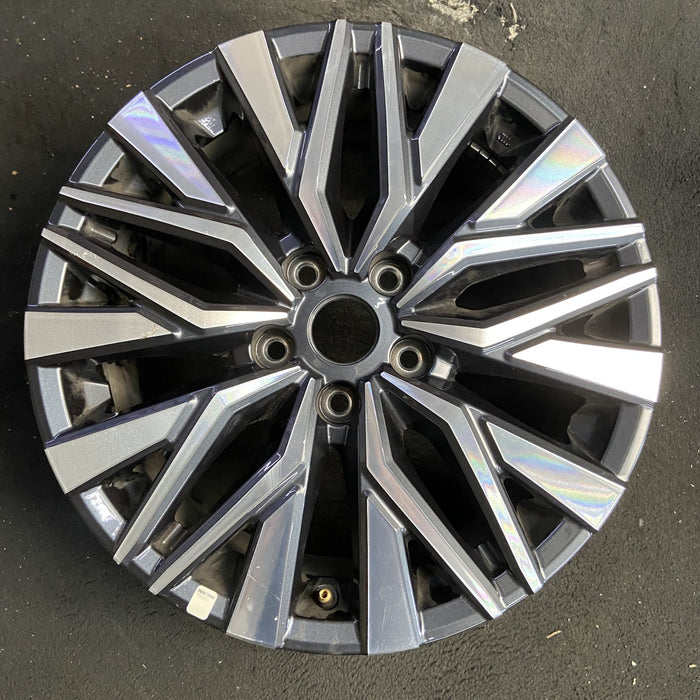 17" ALTIMA 23-25 17x7.5 , machined dark gray Original OEM Wheel Rim - Additional View