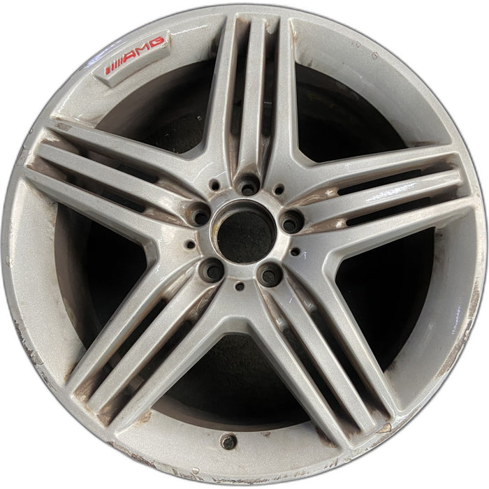 19" MERCEDES CL-CLASS 12 216 Type; CL550, 19x8.5 Original OEM Wheel Rim - Front View