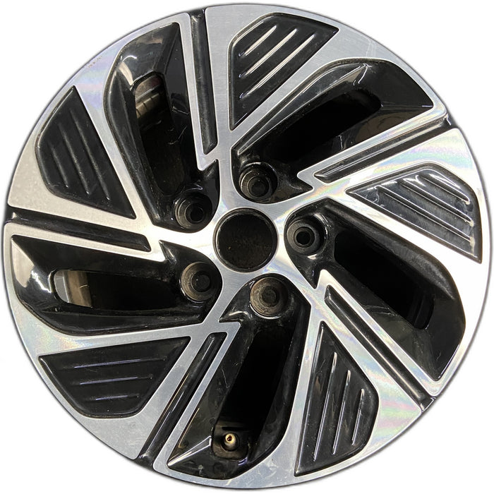 16" SONATA 21-23 hybrid, 16x6.5 Original OEM Wheel Rim - Front View