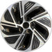 16" SONATA 21-23 hybrid, 16x6.5 Original OEM Wheel Rim - Front View