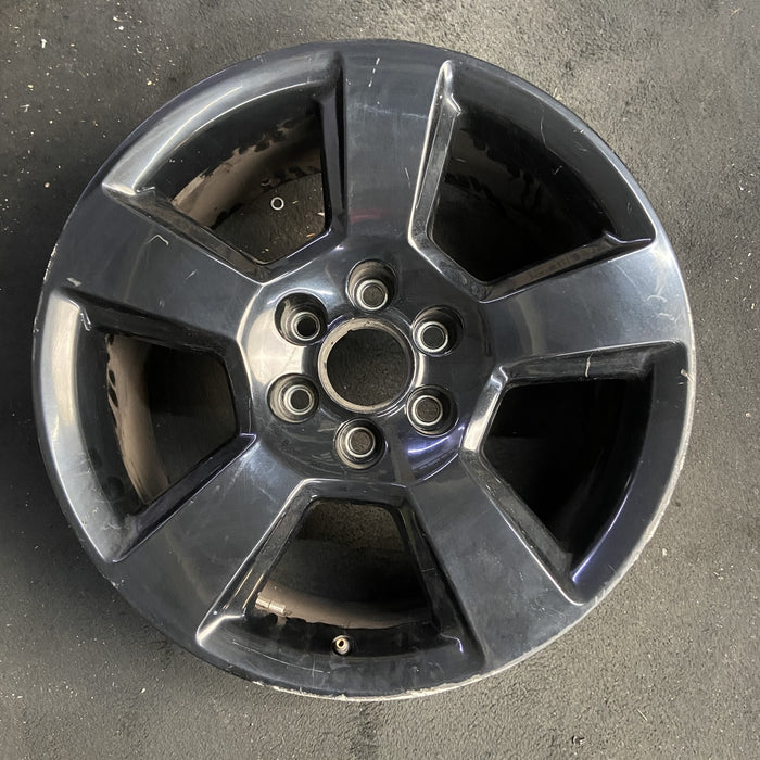 20" SIERRA 1500 PICKUP 16-18 20x9, 5 spoke, opt NZQ Original OEM Wheel Rim - Additional View