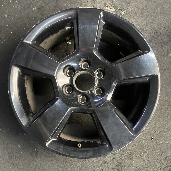 20" SIERRA 1500 PICKUP 16-18 20x9, 5 spoke, opt NZQ Original OEM Wheel Rim - Additional View