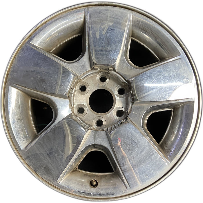20" AVALANCHE 1500 09-11 20x8.5, 5 spoke, covered lug nuts, flat spoke Original - Front View