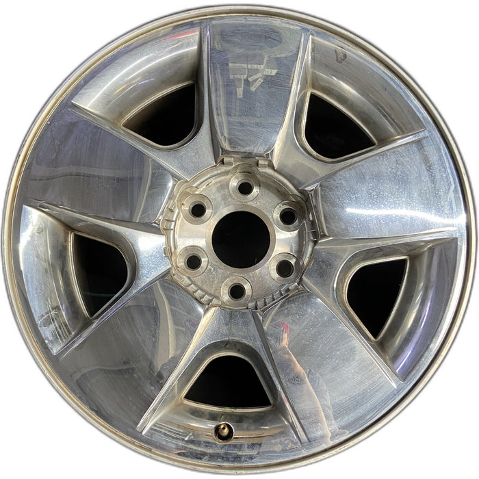 20" AVALANCHE 1500 09-11 20x8.5, 5 spoke, covered lug nuts, flat spoke Original - Front View