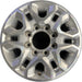 18" SILVERADO 2500 PICKUP 20 18x8, aluminum Original OEM Wheel Rim - Front View