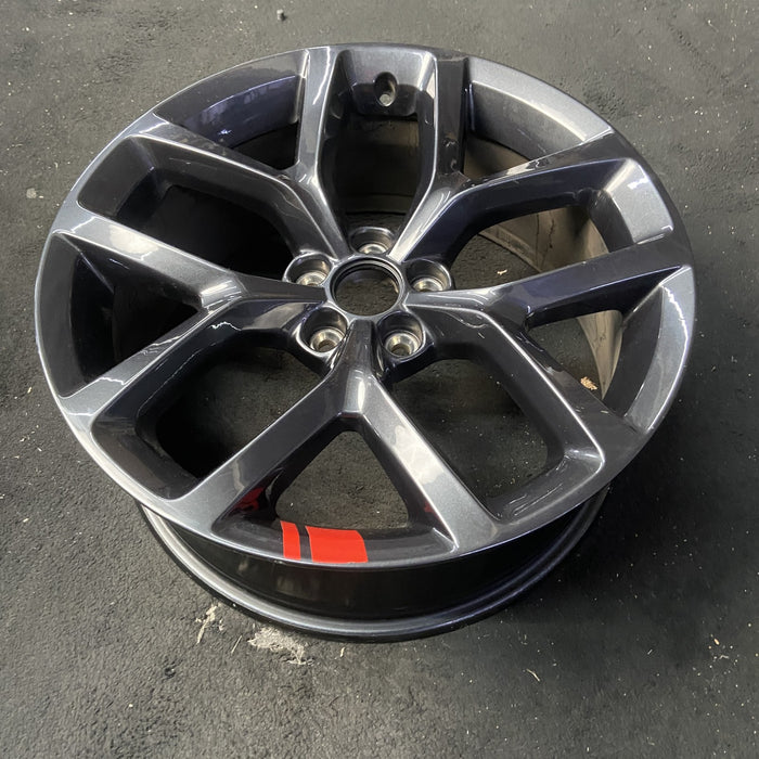 20" CHALLENGER 19-20 20x8 , , Y spoke, , black Original OEM Wheel Rim - View 8