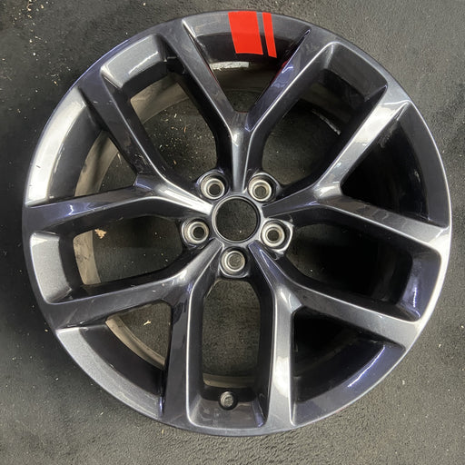 20" CHALLENGER 19-20 20x8 , , Y spoke, , black Original OEM Wheel Rim - Additional View
