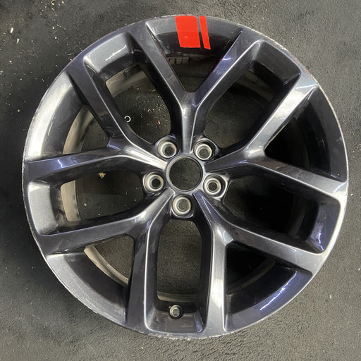 20" CHALLENGER 19-20 20x8 , , Y spoke, , black Original OEM Wheel Rim - Additional View