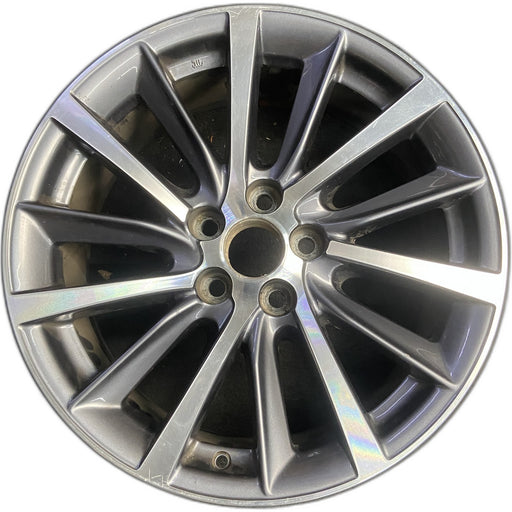 18" HIGHLANDER 17-19 18x7.5 , 14 spoke Original OEM Wheel Rim - Front View
