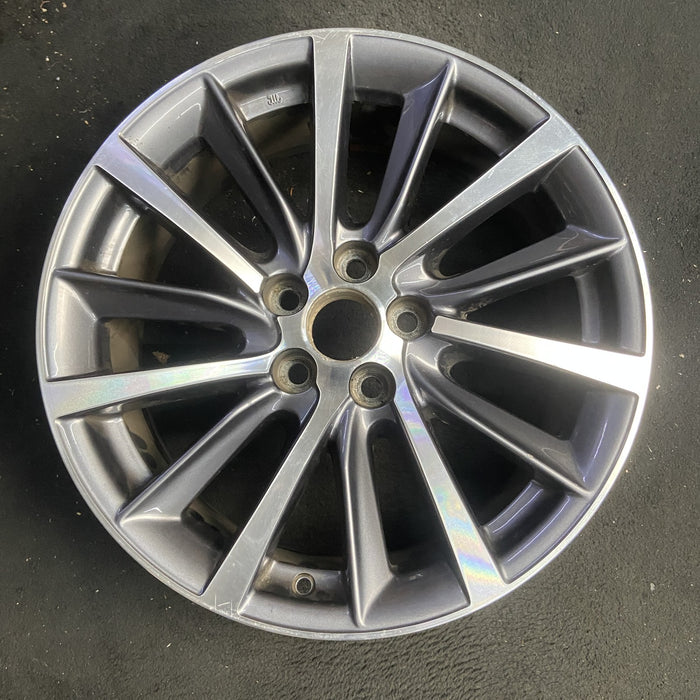 18" HIGHLANDER 17-19 18x7.5 , 14 spoke Original OEM Wheel Rim - Additional View