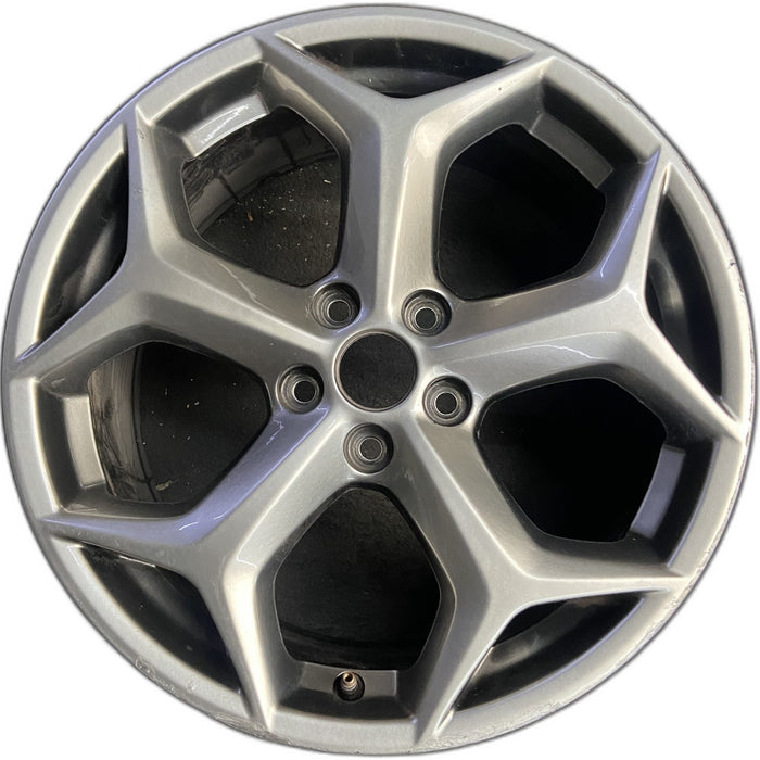 18" FOCUS 14 18x8, , Y spoke design, dark gray Original OEM Wheel Rim - Front View