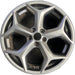 18" FOCUS 14 18x8, , Y spoke design, dark gray Original OEM Wheel Rim - Front View