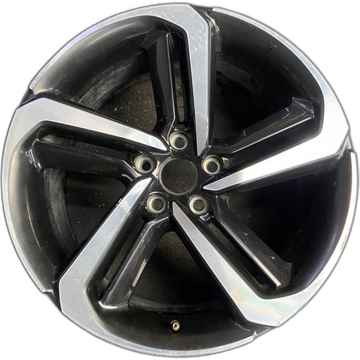 19" ACCORD 18-20 19x8.5 , 5 spoke, swept spoke Original OEM Wheel Rim - Front View