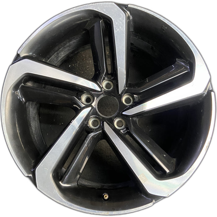 19" ACCORD 18-20 19x8.5 , 5 spoke, swept spoke Original OEM Wheel Rim - Front View