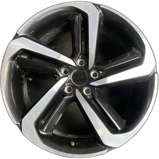 19" ACCORD 18-20 19x8.5 , 5 spoke, swept spoke Original OEM Wheel Rim - Front View