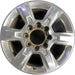20" SIERRA 2500 PICKUP 17-19 20x8.5, 6 spoke Original OEM Wheel Rim - Front View