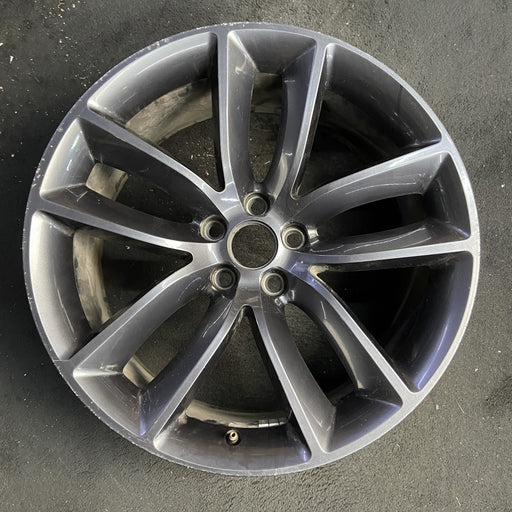 20" CHALLENGER 22 20x9 , , wide spoke, black Original OEM Wheel Rim - Additional View