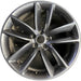 20" CHALLENGER 22 20x9 , , wide spoke, black Original OEM Wheel Rim - Front View