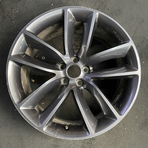 20" CHALLENGER 22 20x9 , , wide spoke, black Original OEM Wheel Rim - Additional View