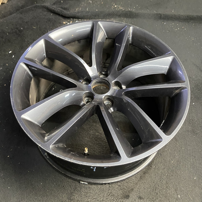 20" CHALLENGER 22 20x9 , , wide spoke, black Original OEM Wheel Rim - View 7