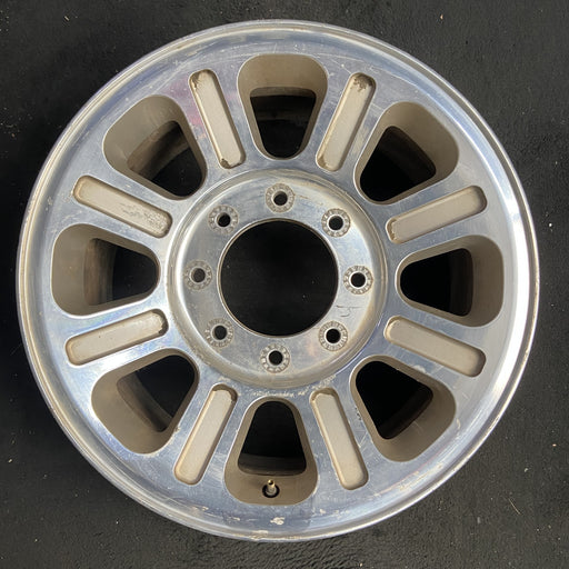 18" FORD F250SD PICKUP 05-07 18x8 , 8 spokes ovals, Original OEM Wheel Rim - Additional View