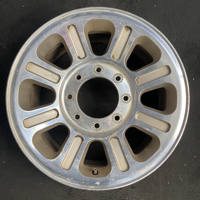 18" FORD F250SD PICKUP 05-07 18x8 , 8 spokes ovals, Original OEM Wheel Rim - Additional View