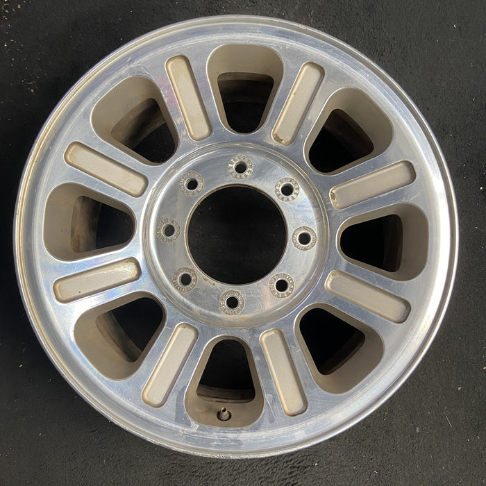 18" FORD F250SD PICKUP 05-07 18x8 , 8 spokes ovals, Original OEM Wheel Rim - Additional View