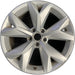 18" ATLAS 18-20 18x8 , , Original OEM Wheel Rim - Front View