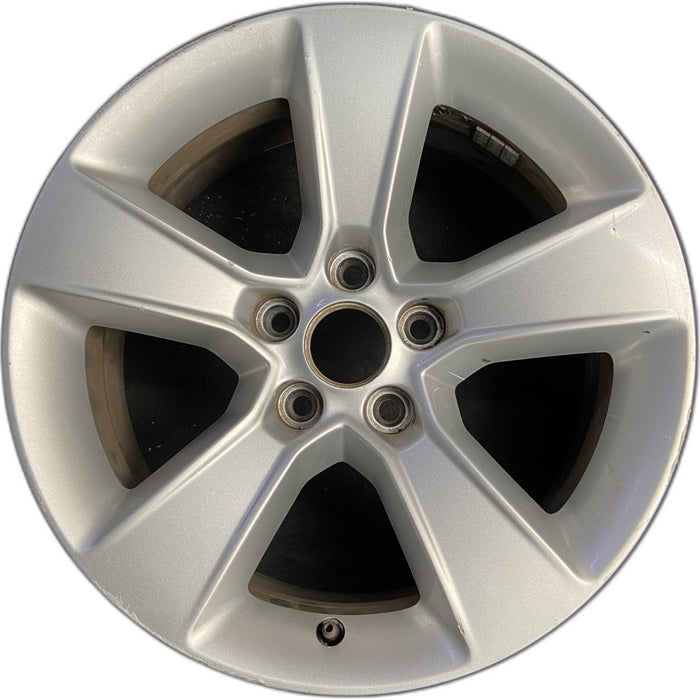 17" CHARGER 08-10 17x7, alloy , w/indented spokes Original OEM Wheel Rim - Front View
