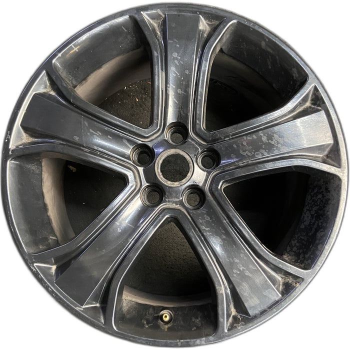 20" RANGE ROVER SPORT 13 , 20x9.5, 5 spoke, tapered, gloss black Original OEM - Front View