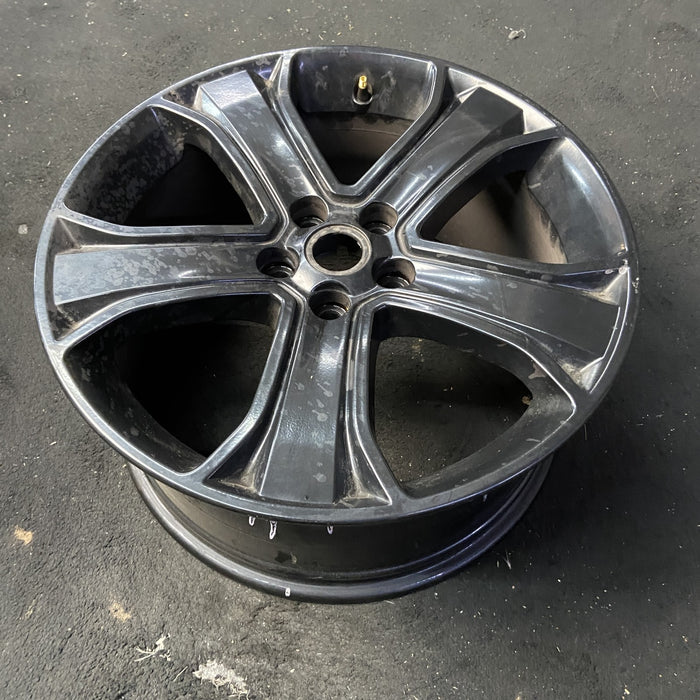 20" RANGE ROVER SPORT 13 , 20x9.5, 5 spoke, tapered, gloss black Original OEM - View 8