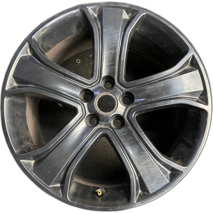 20" RANGE ROVER SPORT 13 , 20x9.5, 5 spoke, tapered, gloss black Original OEM - Front View